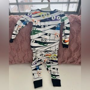 2 piece baby pajamas spooky design